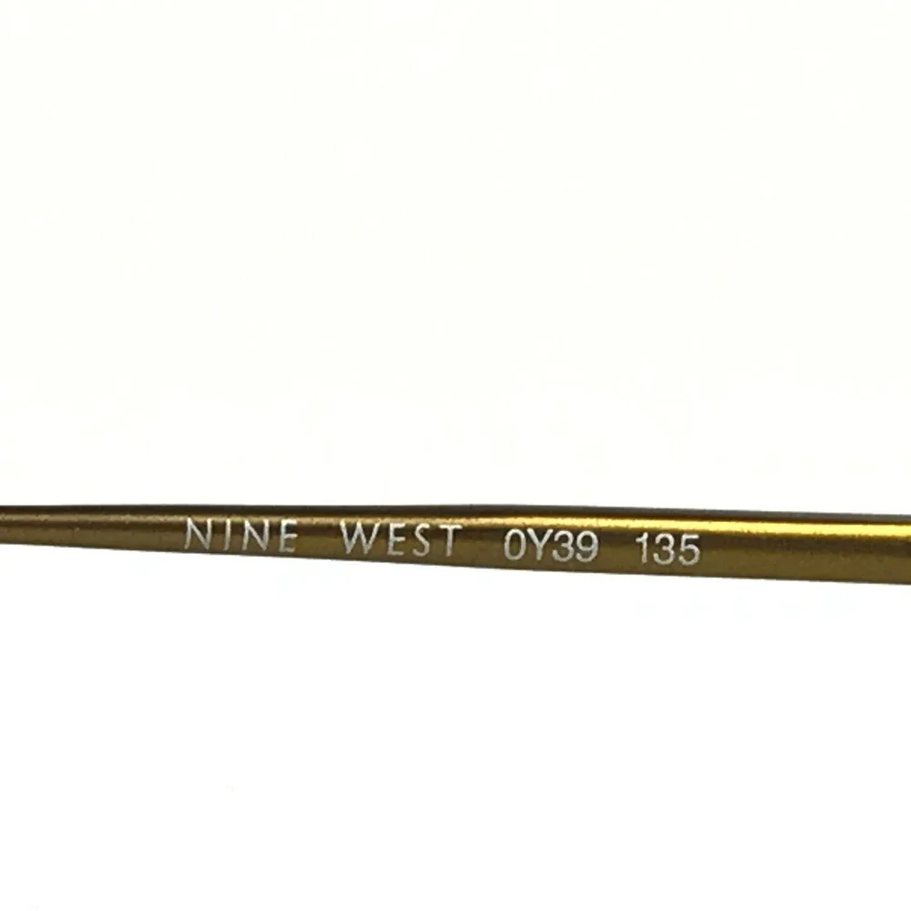 Nine West Eyeglasses Frames 322 0Y39 Purple Round Full Rim 48-18-135